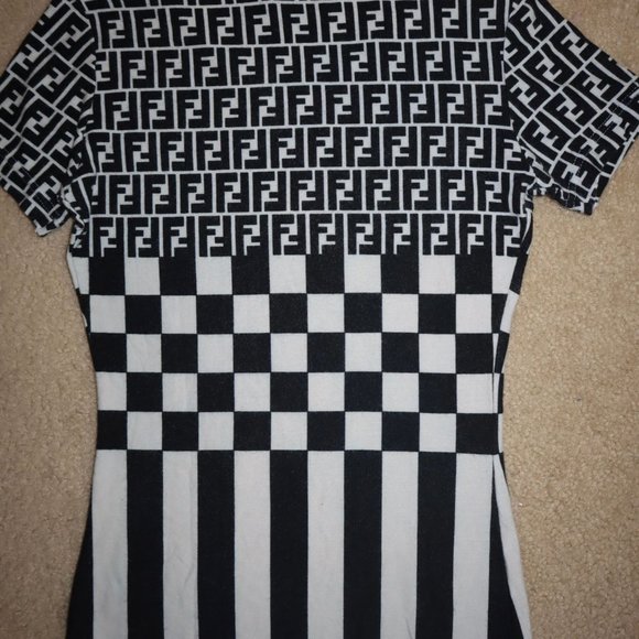 Fendi Monogram T Shirt - Picture 3 of 4